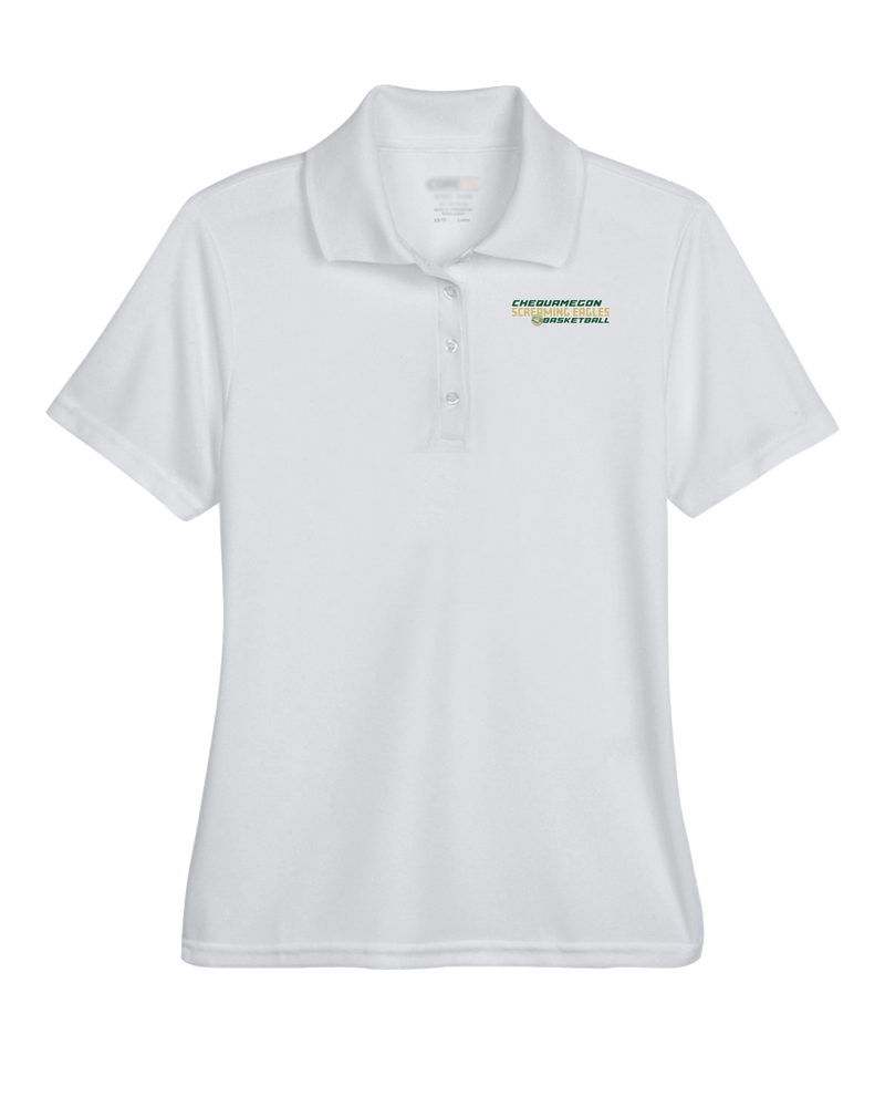 Chequamegon HS Boys Basketball Bold - Women's Polo