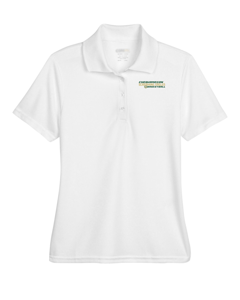 Chequamegon HS Boys Basketball Bold - Women's Polo