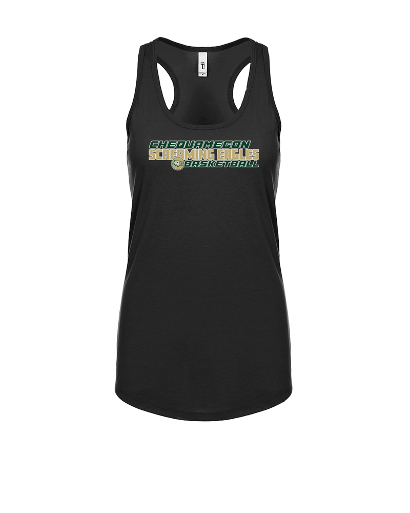 Chequamegon HS Boys Basketball Bold - Women’s Tank Top