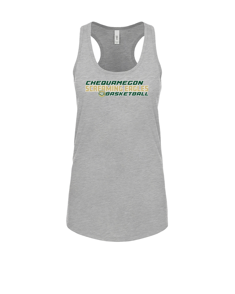 Chequamegon HS Boys Basketball Bold - Women’s Tank Top