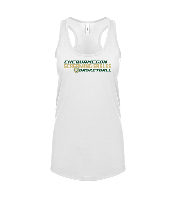 Chequamegon HS Boys Basketball Bold - Women’s Tank Top