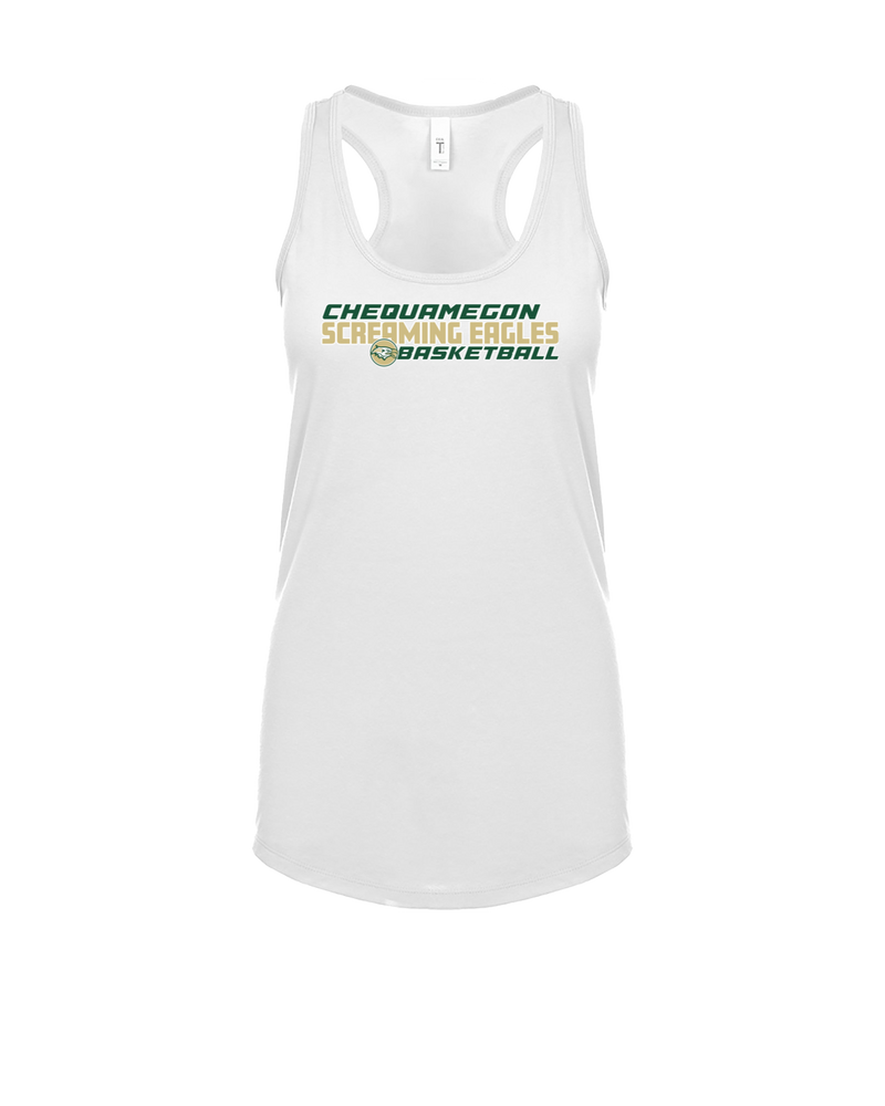 Chequamegon HS Boys Basketball Bold - Women’s Tank Top