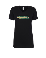 Chequamegon HS Boys Basketball Bold - Women’s V-Neck