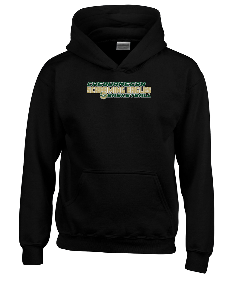 Chequamegon HS Boys Basketball Bold - Youth Hoodie