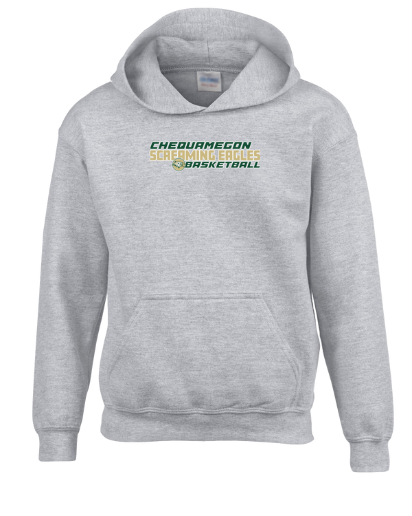 Chequamegon HS Boys Basketball Bold - Youth Hoodie