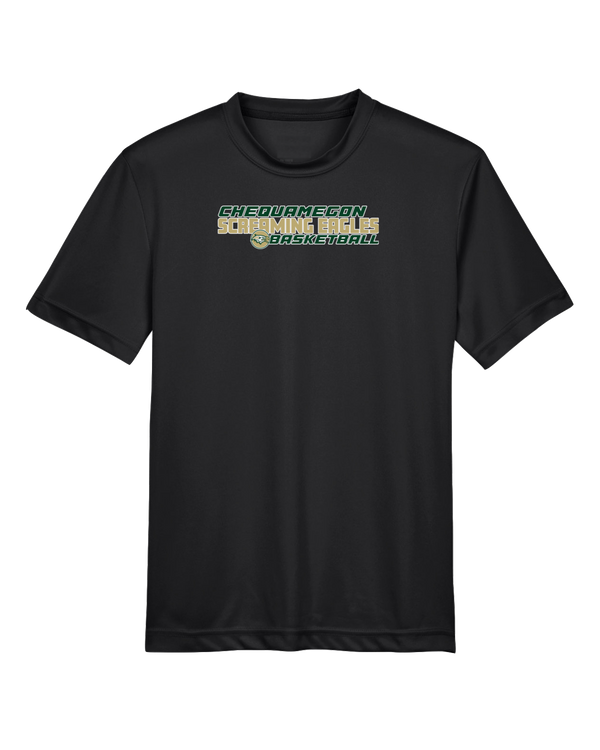 Chequamegon HS Boys Basketball Bold - Youth Performance T-Shirt