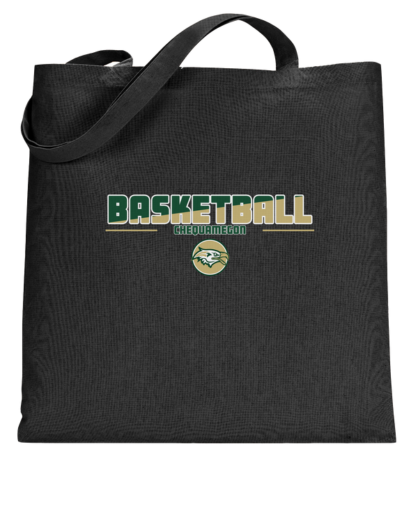 Chequamegon HS Boys Basketball Cut - Tote Bag