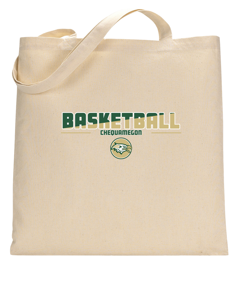 Chequamegon HS Boys Basketball Cut - Tote Bag