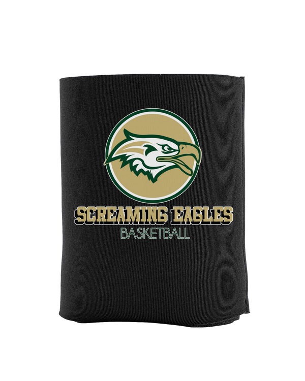 Chequamegon HS Boys Basketball Shadow - Koozie