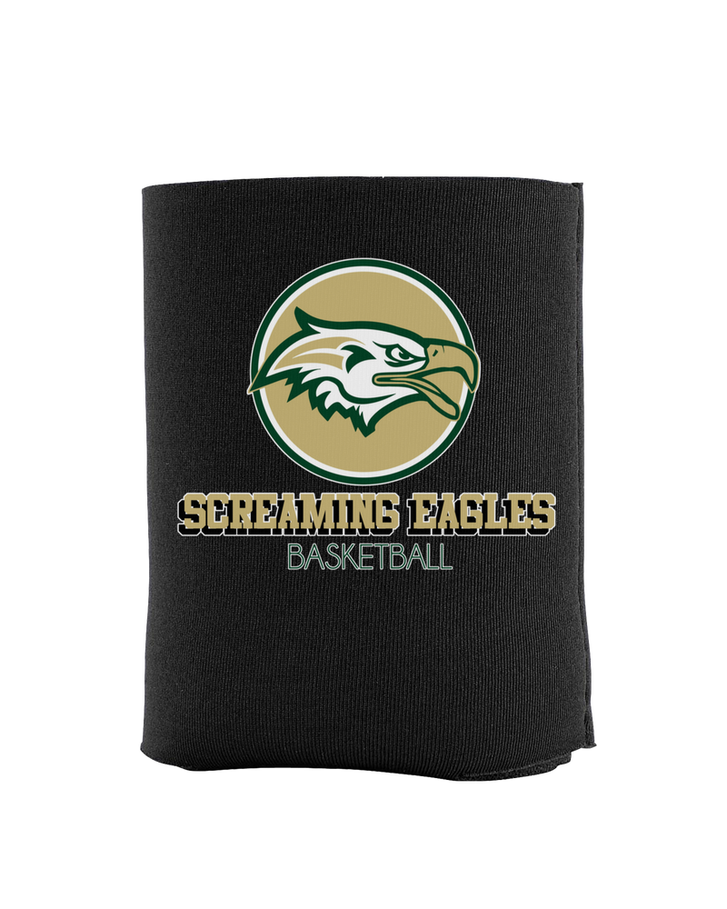 Chequamegon HS Boys Basketball Shadow - Koozie