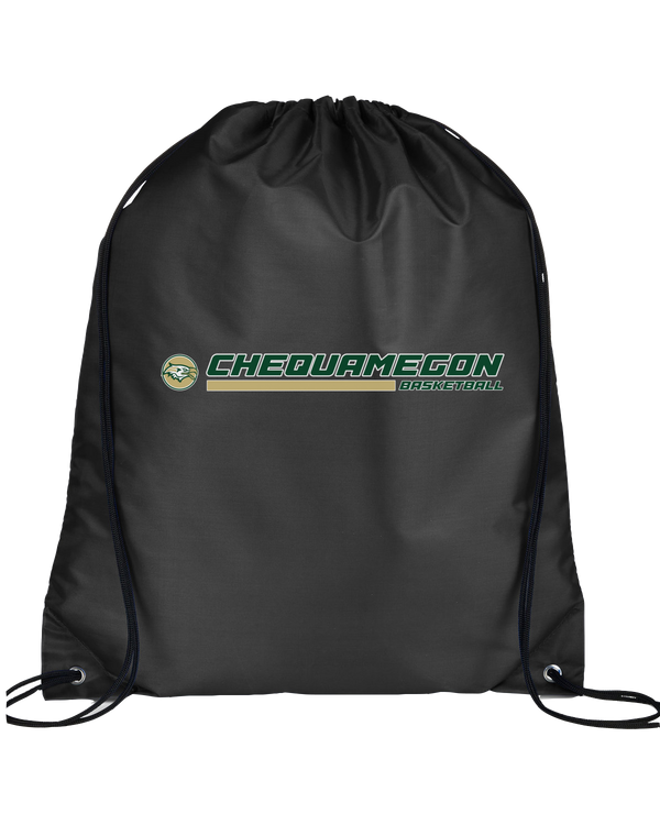 Chequamegon HS Boys Basketball Switch - Drawstring Bag