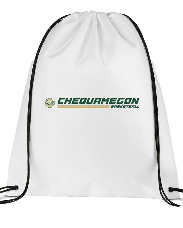 Chequamegon HS Boys Basketball Switch - Drawstring Bag