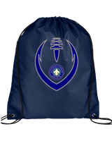 Chesterton Academy Football Full Football - Drawstring Bag