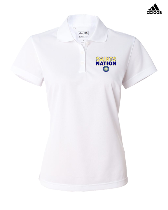 Chesterton Academy Football Nation - Adidas Womens Polo
