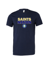 Chesterton Academy Football Nation - Tri-Blend Shirt