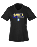 Chesterton Academy Football Nation - Womens Performance Shirt