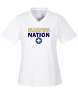 Chesterton Academy Football Nation - Womens Performance Shirt