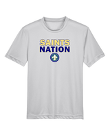 Chesterton Academy Football Nation - Youth Performance Shirt
