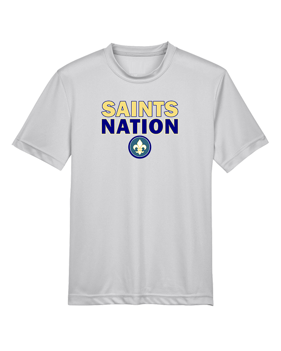 Chesterton Academy Football Nation - Youth Performance Shirt