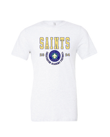 Chesterton Academy Football Swoop - Tri-Blend Shirt