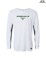 Chino Hills HS Football Design - Mens Oakley Longsleeve