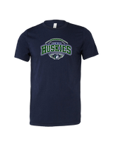 Chino Hills HS Football Toss - Tri-Blend Shirt