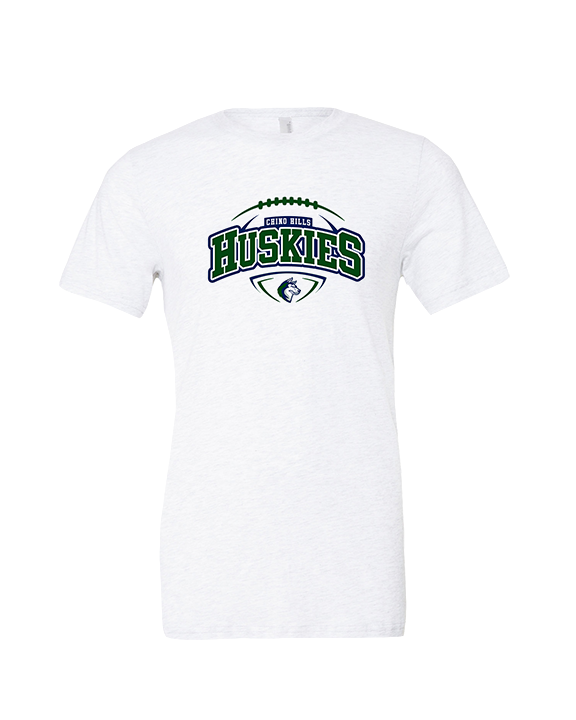 Chino Hills HS Football Toss - Tri-Blend Shirt