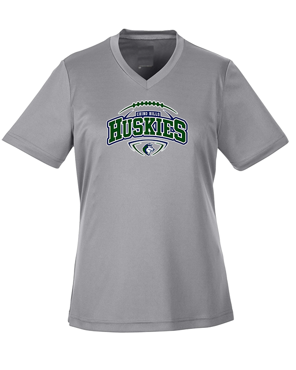 Chino Hills HS Football Toss - Womens Performance Shirt