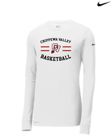 Chippewa Valley HS Boys Basketball Curve - Mens Nike Longsleeve