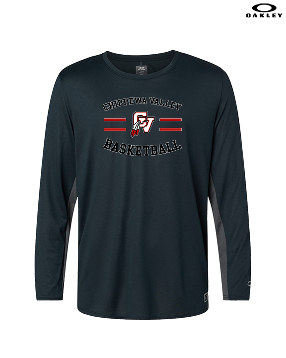 Chippewa Valley HS Boys Basketball Curve - Mens Oakley Longsleeve