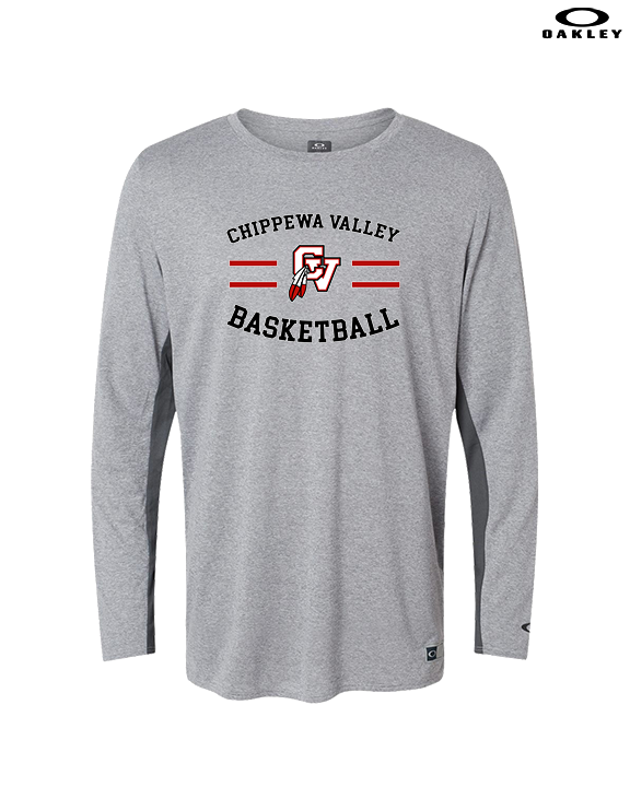 Chippewa Valley HS Boys Basketball Curve - Mens Oakley Longsleeve