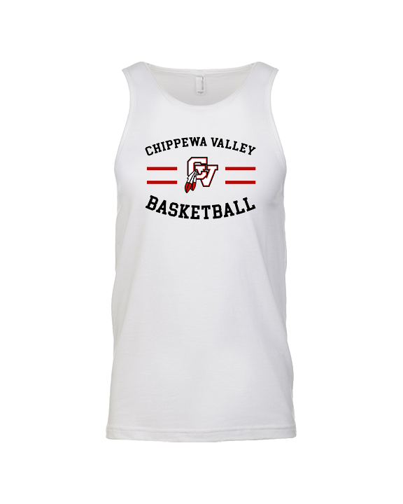 Chippewa Valley HS Boys Basketball Curve - Tank Top
