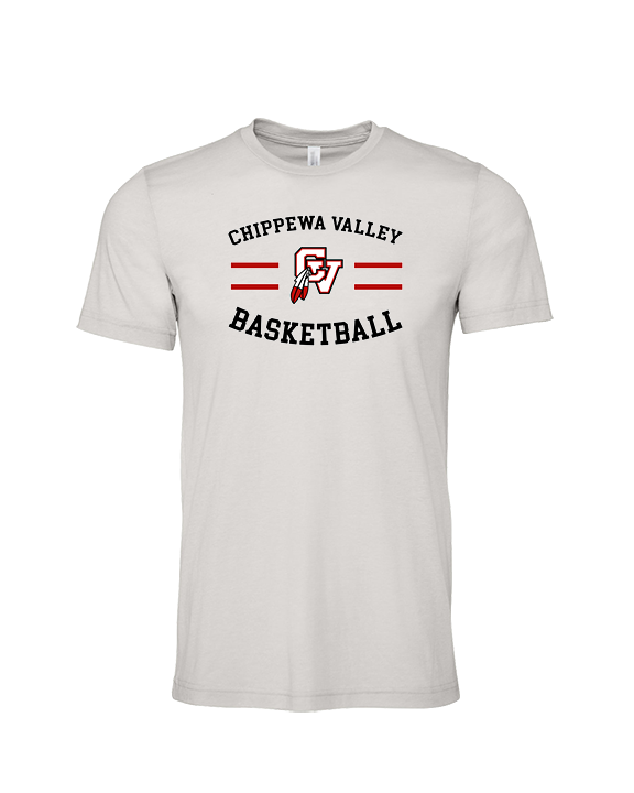 Chippewa Valley HS Boys Basketball Curve - Tri-Blend Shirt