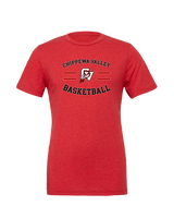 Chippewa Valley HS Boys Basketball Curve - Tri-Blend Shirt