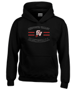 Chippewa Valley HS Boys Basketball Curve - Unisex Hoodie
