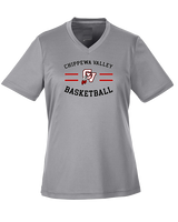 Chippewa Valley HS Boys Basketball Curve - Womens Performance Shirt