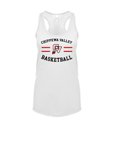 Chippewa Valley HS Boys Basketball Curve - Womens Tank Top