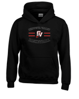 Chippewa Valley HS Boys Basketball Curve - Youth Hoodie