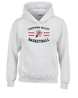 Chippewa Valley HS Boys Basketball Curve - Youth Hoodie