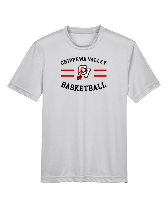 Chippewa Valley HS Boys Basketball Curve - Youth Performance Shirt