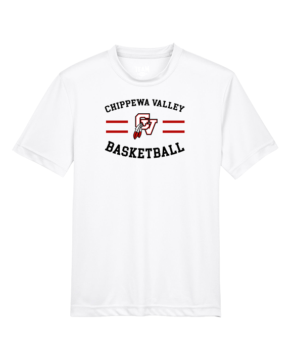 Chippewa Valley HS Boys Basketball Curve - Youth Performance Shirt