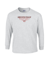 Chippewa Valley HS Boys Basketball Design - Cotton Longsleeve