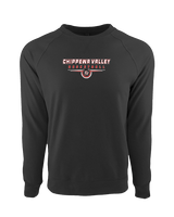 Chippewa Valley HS Boys Basketball Design - Crewneck Sweatshirt