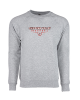 Chippewa Valley HS Boys Basketball Design - Crewneck Sweatshirt
