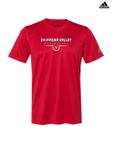 Chippewa Valley HS Boys Basketball Design - Mens Adidas Performance Shirt