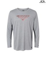 Chippewa Valley HS Boys Basketball Design - Mens Oakley Longsleeve