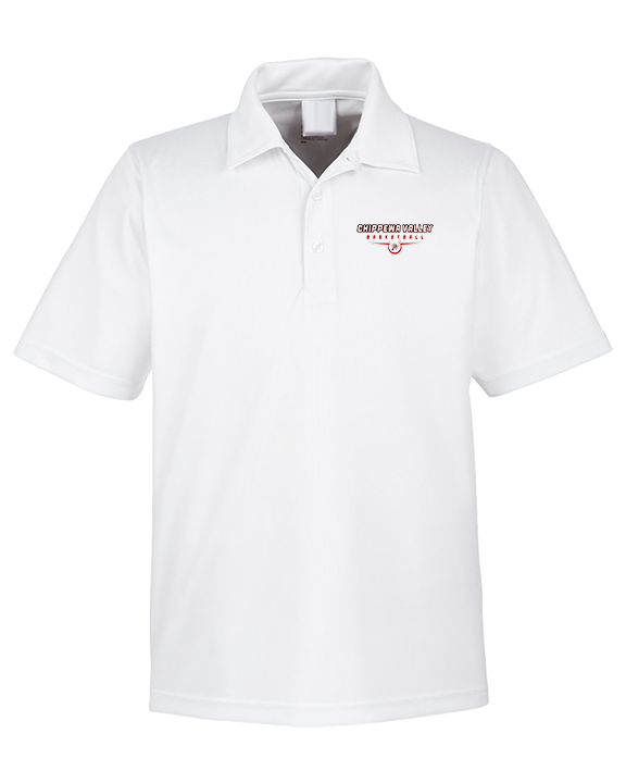 Chippewa Valley HS Boys Basketball Design - Mens Polo