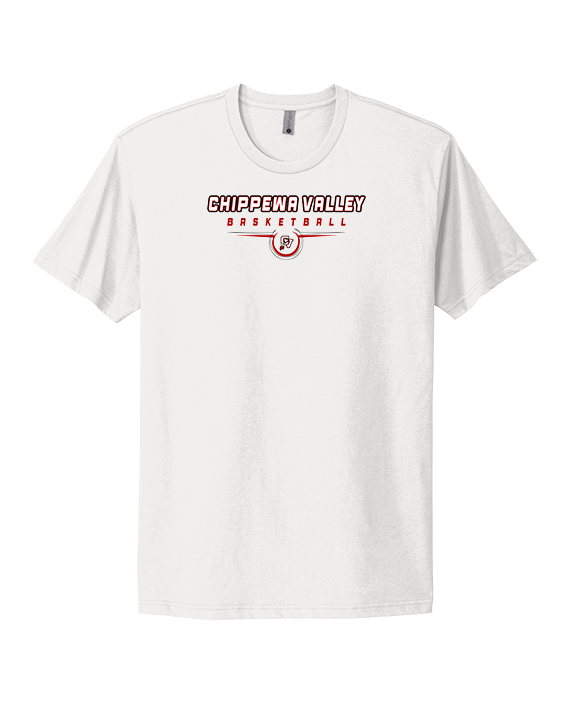Chippewa Valley HS Boys Basketball Design - Mens Select Cotton T-Shirt