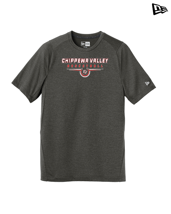 Chippewa Valley HS Boys Basketball Design - New Era Performance Shirt
