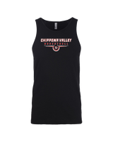Chippewa Valley HS Boys Basketball Design - Tank Top